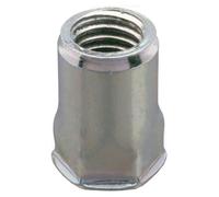 500 Ecrous à Sertir Semi Hexagonaux Tête Ronde GOSERT M5 x 14 mm - Inox - D-Work