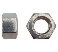 500 Ecrous Hexagonaux Haut H Egale D M10 mm - UNI 5587 - Inox A2 - D-Work