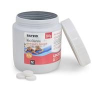 1x 500 g BAYZID® Mini - Pastilles de chlore 2,7 g pour petites piscines