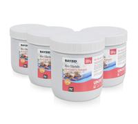 4x 500 g BAYZID® Mini - Pastilles de chlore 2,7 g pour petites piscines