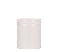 500 ml boîte en plastique 'Securilock', PP, blanche, ouverture : bouchon à vis