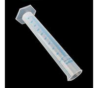 500 ml Plastique gradué Cylindre Laboratoire Terbe à essai Mesure de liquide chaud Aromathérapie Biodiesel Making Wine