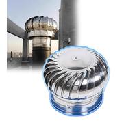 500 mm / 20 pouces, 304 vent vent turbine vent rond ouverture d'échappement pour la dissipation de la chaleur, pour maisons, usines, greniers, fermes, bouchon de ventilation étanche