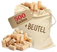 500 nouveaux sacs en coton faits à partir de bouchons de liège - bouchons de bouteille transformés en bouchons de vin