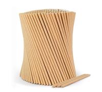 500 Pailles - Paille en papier Ø 6mm x 200 mm kraft - Paille en carton