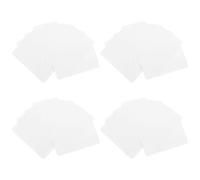 500 Pièces Cartes D’écriture Vierges en Kraft Blanc | Surface Lisse Anti-bavure, Usage Bureau et École, Format Compact, Cartes de Vocabulaire et Correspondance
