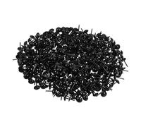 500 Pièces Clous de Tapissier Décoratifs Vintage en Fer Noir | Finition Lisse et Aspect Poli, pour Couture Discrète, Décoration, Bois, Tissu et Projets DIY