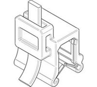 500 pièces HellermannTyton Lanières de fixation T50ROSEC5A-MC5-BK-D1 150-40591