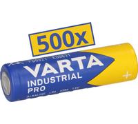 500 piles VARTA Industrial Pro AA LR6 4006, 1,5V – Stock pour l'industrie