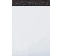 500 pochettes d'expédition en plastique autocollantes | Pochettes d'expédition 500 x 600 mm avec fermeture autocollante | Pochettes d'expédition opaques en plastique 50 x 60 cm pour vêtements et texti
