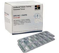 500 Rapid comprimés (50 bandes) by piscine Total | qualité de la marque LOVI Bond tintometer | comprimés de rechange pour piscine Testeur manuelle (schüttel Box) DPD 1 Rapid