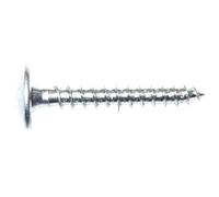 500 Vis de Penture Zinguée Blanc Tx 30-6x20 mm - D-Work
