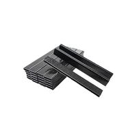 5000 agrafes noires série J à couronne étroite 5 mm, agrafes en U pour agrafeuse électrique ou pneumatique, 408J à 422J