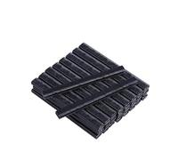 5000 agrafes noires série K 18 GA à couronne étroite, acier à haute teneur en carbone, 406K 408K 410K 413K 416K 419K pour agrafeuse pneumatique