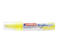 5000 marqueurs acryliques larges jaune néon