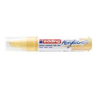 5000 marqueurs acryliques larges jaune pastel
