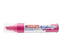Edding 5000 Marqueur acrylique large - telemagenta - 1 feutre acrylique imperméable - pointe biseautée 5-10 mm - peinture acrylique pour peindre sur la toile, le papier kraft, le bois et la pierre