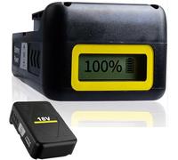 5000mAh 18V Batterie de Remplacement pour Outils Kärcher, Compatible avec Le Kit de Démarrage Kärcher 18 V et Tous Les Appareils Fonctionnant sous Une Tension de 18 V