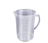 5000ml Plastic Liquid Graduated Container Beaker Lidless Clear Thickened Restaurant Sustainable Measuring Cups Pour Travaux Manuels