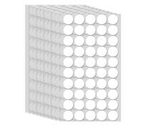 500PCS Ruban Double Face Transparent Rond 20mm, Pastilles Adhésives Double Face, Adhésives Rondes, Pas de Traces, Étanches, Pour Bricolage, Art, Bureau, Décoration de Festival, Réutilisables