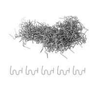 500pcs Soudage ASTAUCHE Hut 0,8 mm Automobile Réparation de réparation Plastique Type d'onde Fire de soudage pour Le Tableau de Bord du Pare-Chocs de Voiture Matériau en Alliage