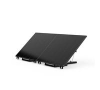 500W - Kit Panneaux Solaire Complet Plug and Play - Sol ou Mur - À Brancher sur Une Prise Domestique - Cable 5m - Prise et app Incluse - Esthétique Noir intégral - Compatible Mono et triphasé