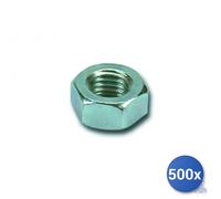 500X Écrou Hexagonal Galvanisé DIN 934 E-100 Mm 10