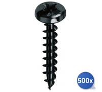 500X Vis Autoperceuse Pour Aggloméré Noir Plus&Reg; Mustad Tc Pz E-100 5X40