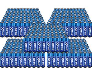 500x XCell AA LR6 Mignon Super Alkaline Batterie