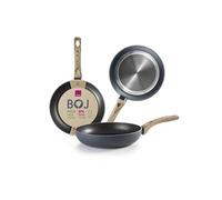 Poêle - IBILI - Bux - 16 cm - Aluminium - Manche en bois - Antiadhésif