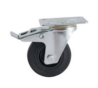 508845O Roulette pivotante 160 mm caoutchouc avec frein