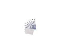 509003 poche zippée Fermeture Eclair, format A4, PVC, rouge