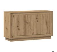 509986& Bahut de Rangement Pour séjour - Buffet chêne artisanal 102x35x55 cm - Bois - Panneaux de particules