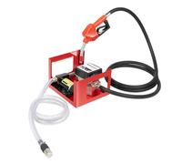 50L/min Pompe Diesel Auto-Amorçante Pompe à Gasoil, Pompe Gasoil Pompe à Fioul avec Pistolet Automatique Compteur Avec Tuyaux Et Buse De Carburant, Pompe de Transfert de Gasoil, Pompe à Essence