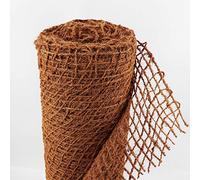 50m filet anti-érosion, natte de bordure de bassin en fibre de coco 1 m de large, liner pour bassin de jardin, natte en fibre de coco 450 g