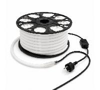 50M Néon LED Flexible 360° 220V 9W/m IP65 - Blanc Froid 6000K - 8000K