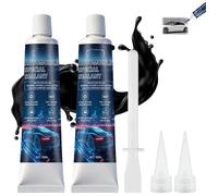 50ml*4pcs Colle pare Brise Voiture Bonne Étanchéité Colle Carrosserie Voiture Noir Imperméable Silicone pour Carrosserie