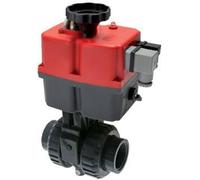50mm 24-240V AC/DC Fail-Safe VDL 2 voies PVC Ball Valve