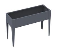 50NRTH GmbH Westmann Bac de jardinage surélevé Vedura M Anthracite 30 x 100 x 80 cm Quantité:1