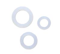 50pcs 1/2 "3/4" 1 "filetage femelle chauffe-eau tuyau d'eau joint en Silicone 60 maille filtre robinet rondelle douce pomme de douche joint torique étanche(1I2 Inch Seal Ring 50pcs)