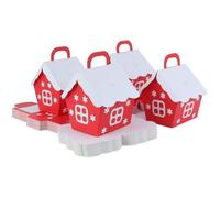 50PCS Boîtes à Dragées pour Noël Mariage Baptême Fête, Contenant Dragées en Papier Kraf