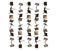 50pcs Clous Tapissier, Clous de Tapissier 14x20mm,Clouss de Rembourrage Vintage, clouss de tapissier bronze rétro clousss de meubles vintage clousss d'ameublement pour meubles