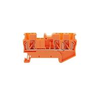 50Pcs PT2.5-TWIN Din Rail Term Block Push-in Twin 3-Cond 2.5mm Feed-Thru