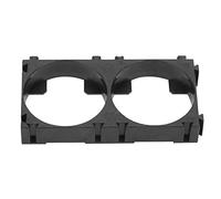 50pcs Support de batterie au lithium à double cellule Support en plastique pour batterie 56.5x29x8.7 mm, Supports et plaques de connexion, Support et carte de connexion