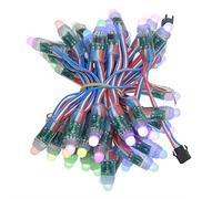 50PCS WS2811 RGB Full Color 12mm Pixels digital Addressable LED String DC 5V by GHH