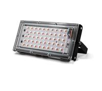 50W 100W éclairage Led extérieur LED à spectre complet lampe de croissance des plantes projecteur lampadaire grandir lumière Garage de jardin(50W No Plug)
