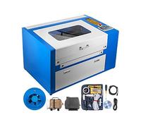50W graveur CO2 Tube découpeuse Port USB CNC routeur coupeur spécifique for contreplaqué/acrylique/bois/cuir,Haute Stabilité