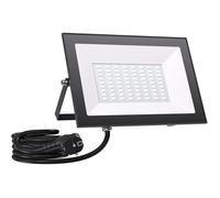 50W Projecteur LED Exterieur avec Prise,Spot LED Extérieur 5000LM Superlumineux,6500K Bnc,IP65 étanche Ecirage de 50w