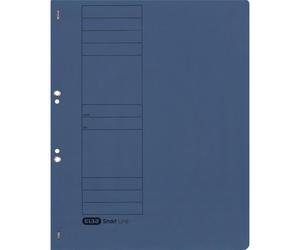 50x ELBA 100551869 Farde à oeillets en carton, bleu, couverture avant complète
