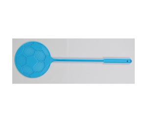50x Set de 2 tapettes à mouches Ø 14cm L45cm design football 100 pièces